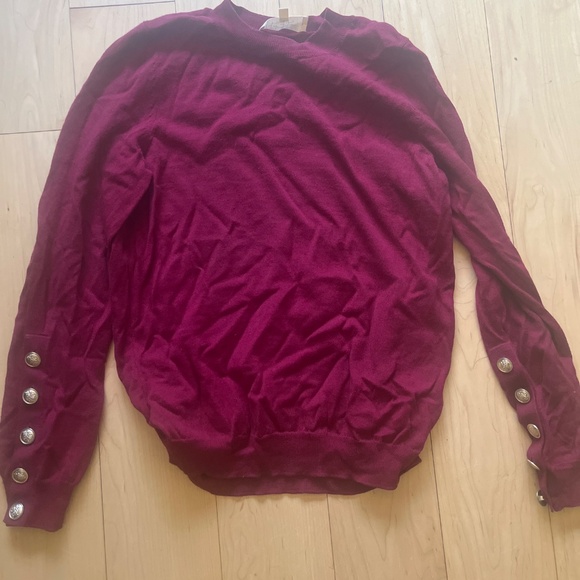 Sezane Paulo Jumper Garnet - Size M - Picture 2 of 3